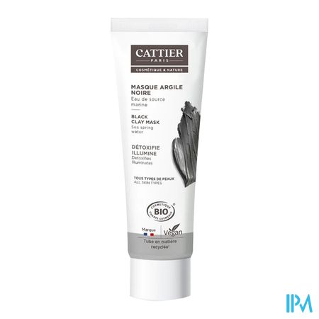 vignette CATTIER MASQ ARGILE NOIRE 100ML