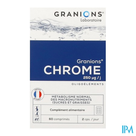 vignette GRANIONS CHROME 250UG CPR 60