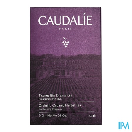 produit CAUDALIE TISANES DRAINANTES 20