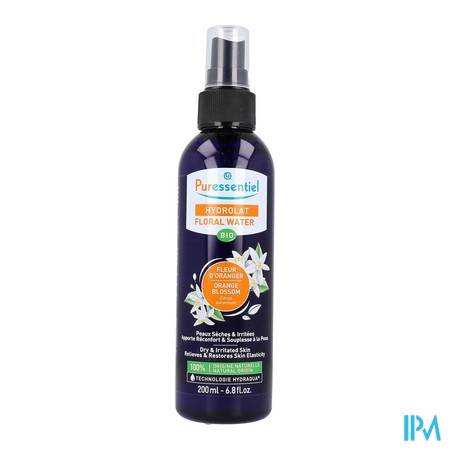 vignette PURESSENT HYDROLAT BIO FLEUR D ORAN 200ML