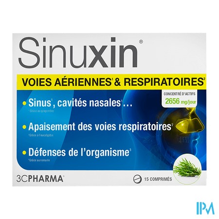 produit 3C PHARMA SINUXIN BT 15 CPR