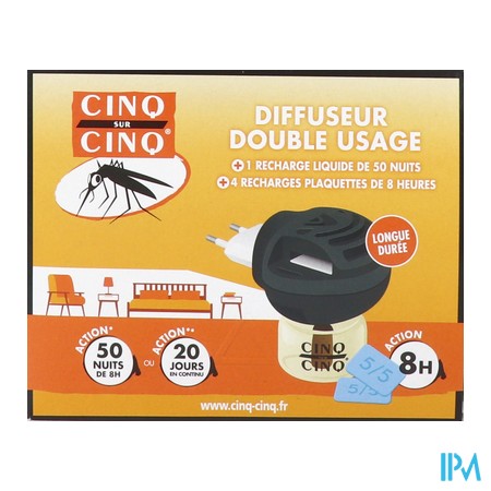 produit CINQ/CINQ DIFFUS ELECT DBL USAG NF