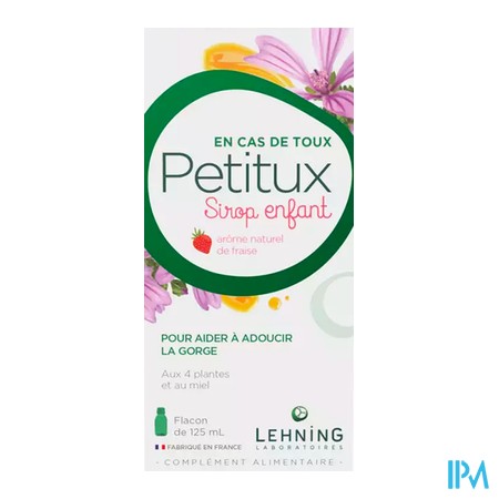 vignette PETITUX LEHNING SP 125ML