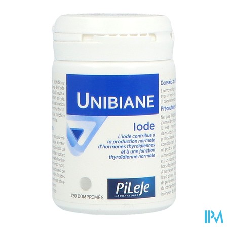 vignette PILEJE UNIBIANE IODE 120CP