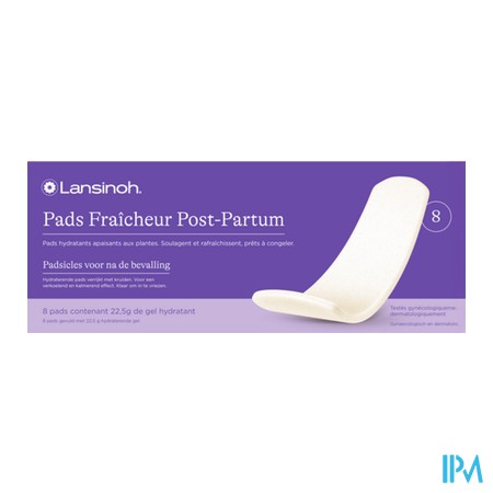 vignette LANSINOH PADS FRAICHEUR POST-PARTUM X8