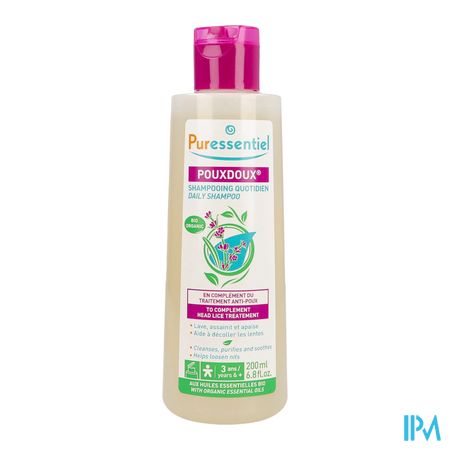 vignette PURESSENTIEL POUDOUXBIO SH200ML