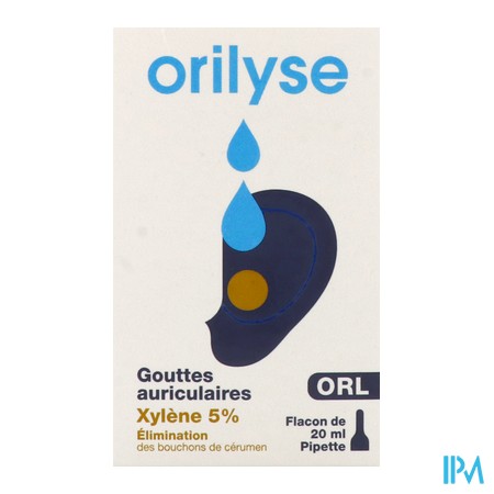 vignette ORILYSE GOUTTE AURICULAIRE 20ML