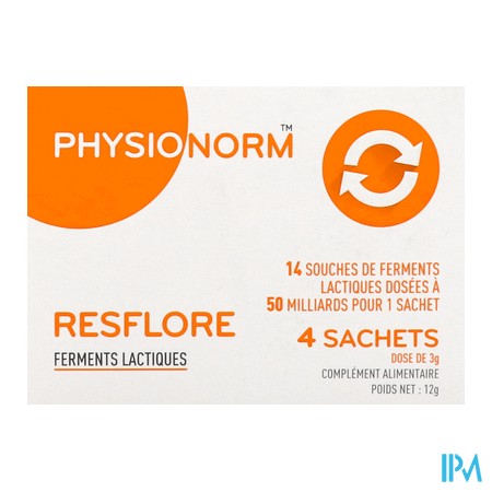 produit PHYSIONORM RESFLORE SACH4