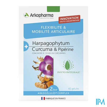 produit ARKOGELULES COMPLEX FLEX/MOBIL ART 40GELU