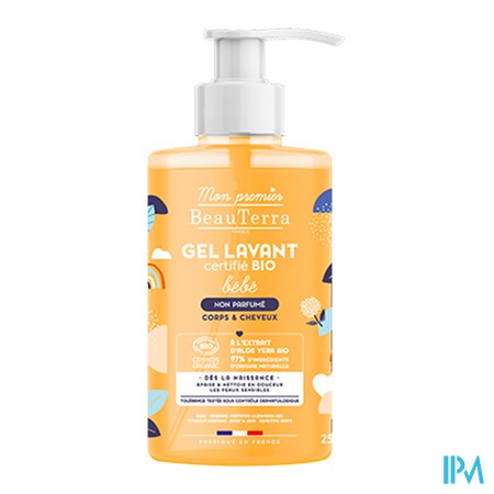 vignette GEL DOUCHE BIO CRPS&amp;CHVEUX SS PRFM 750ML