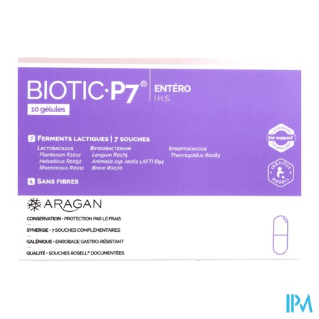 vignette ARAGAN BIOTIC P7 ENTERO10J GELUL10