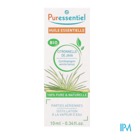 vignette PURESSENTIEL HE BIO CITR JAVA 10ML