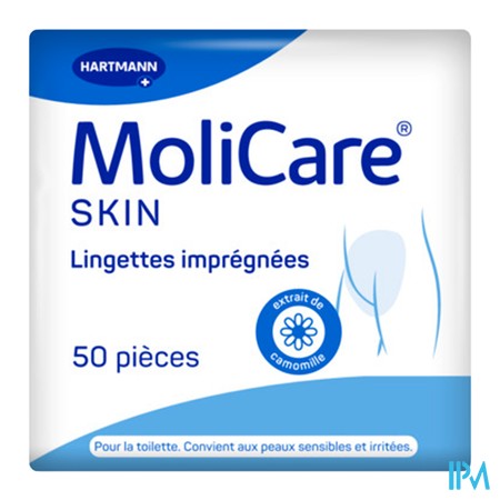 vignette LINGETTES IMPREGNEES MOLICARE SKIN