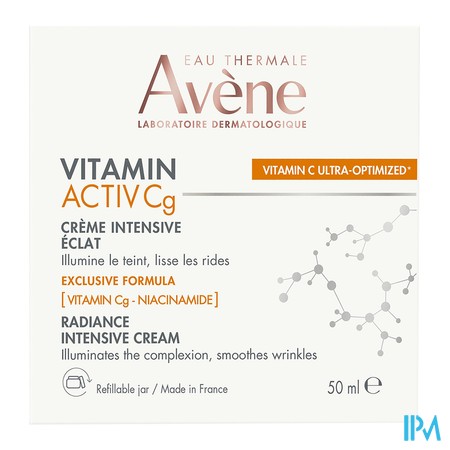 vignette AVENE CR JOUR VITAMIN ACTIV CGA50ML