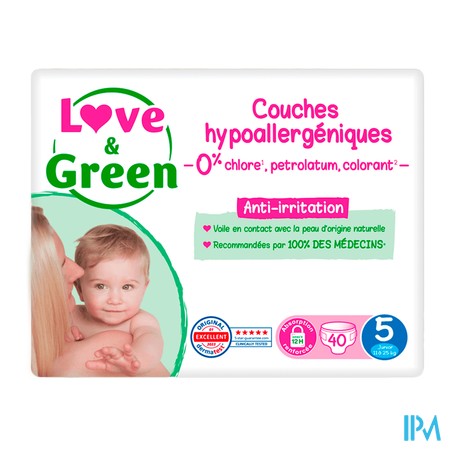 vignette LOVE &amp; GREEN COUCHES HYPOALLERG T5 X40