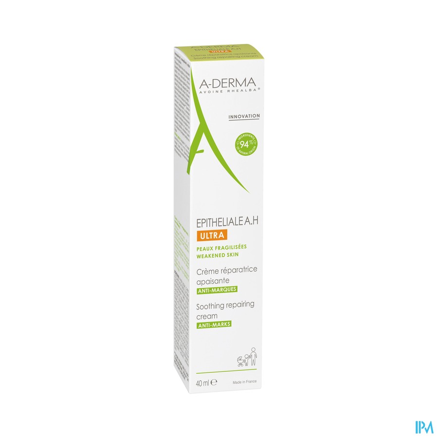 vignette A-DERMA EPITHELIALE AH ULTRA CR REP T40ML