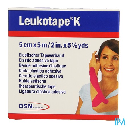 vignette BDE LEUKOTAPE K ROSE 5CMX5M