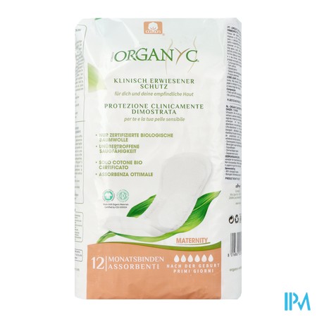 vignette ORGANYC MATERNITY 1ER JOURS 12U