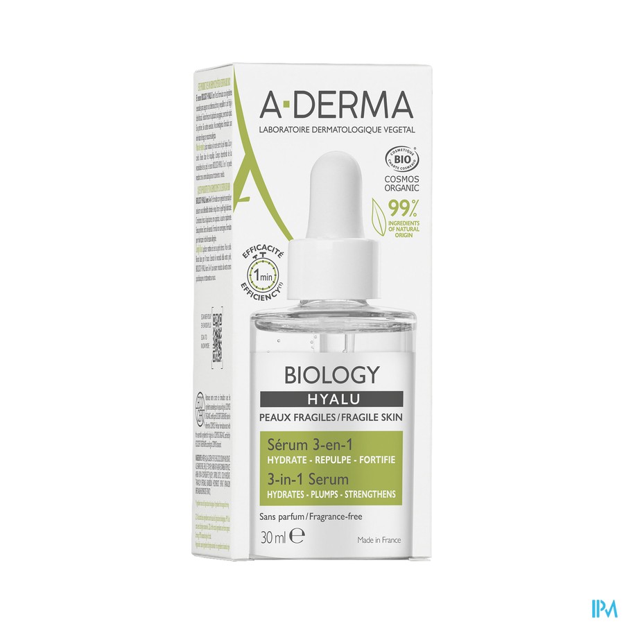 vignette A-DERMA HYALU SERUM 3EN1 30ML