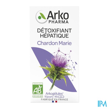 produit ARKO CHARDON-MARIE 390MG GELU45 BIO