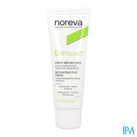 vignette EXFOLIAC CR REPAR TB40ML 1