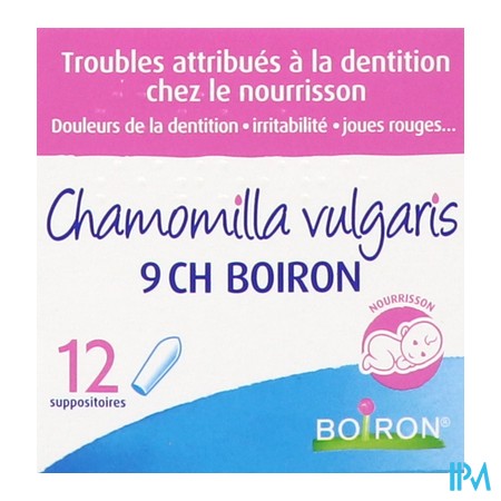 produit CHAMOMILLA VULGARIS BOIRON SUPPOSI