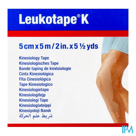 vignette BDE LEUKOTAPE K CHAIR 5CMX5M