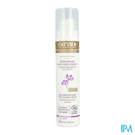 vignette CATTIER SOIN RICHE AA LISS NECT ETER50ML