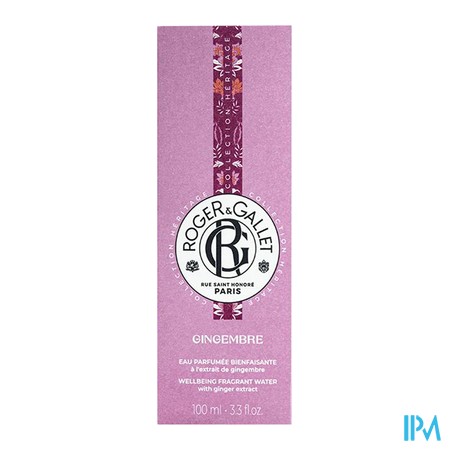 vignette RG EAU PARF BIENFAIS GINGEMBRE FL100ML