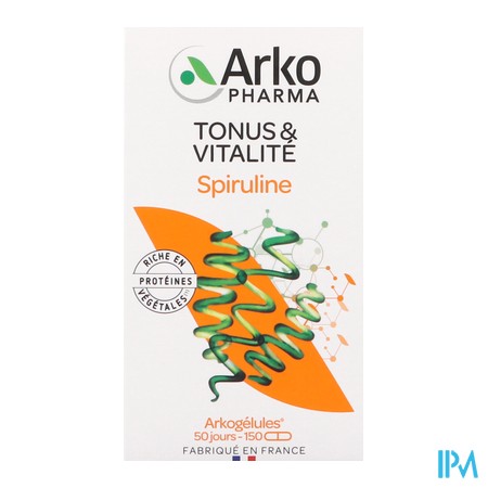 produit ARKOGELULES SPIRUL BIO GELU150