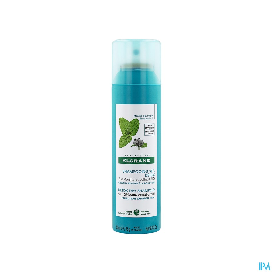 produit KLORANE SH SEC MENTHE AQUA 150ML