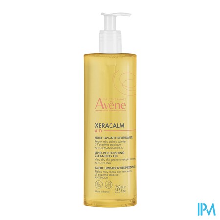 vignette AVENE XERACALM AD HLE LAVANT 750ML