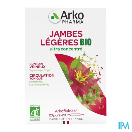 vignette ARKOFLUIDE JAMBES LEGERES AMP 20+10