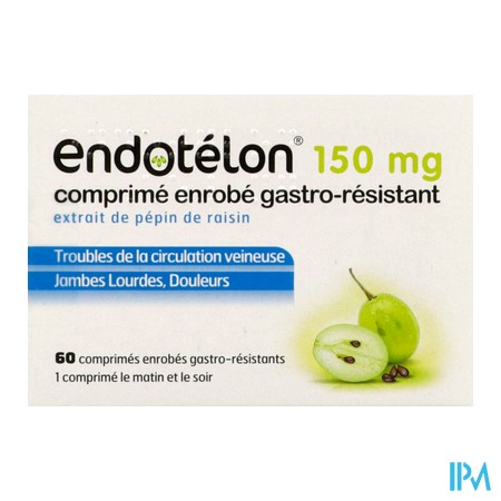 produit ENDOTELON 150MG CPR 60