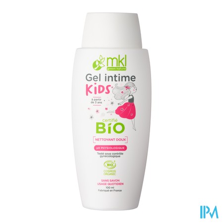 vignette MKL GEL INTIME BIO KIDS 100ML