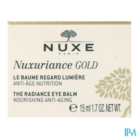 vignette NUXE NUXU GOLD BAUME REGARD LUMIERE 15ML