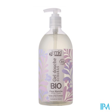 produit MKL GEL DOUCHE BIO FLEUR BLANCHE 1L 1