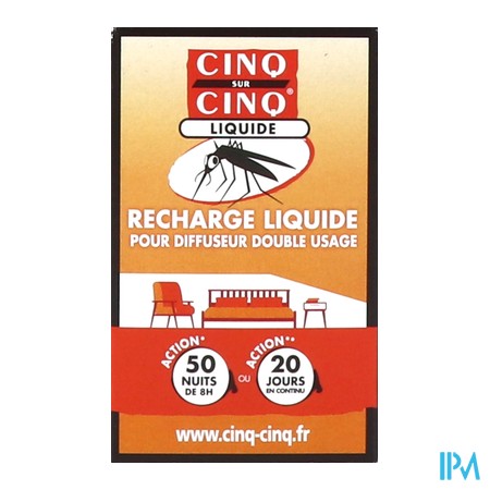 vignette CINQ/CINQ RECH LIQUID DIFF NF