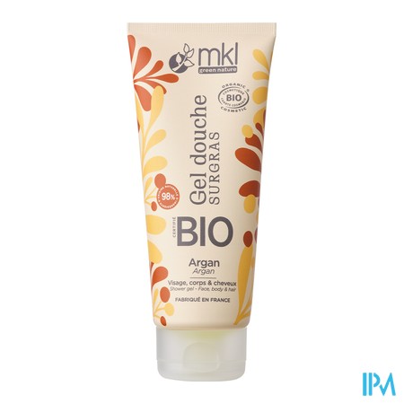 produit MKL GEL DOUCHE BIO ARGAN 200ML