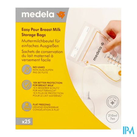 vignette MEDELA SACH CONSERV LAIT MATERNEL EASY 25