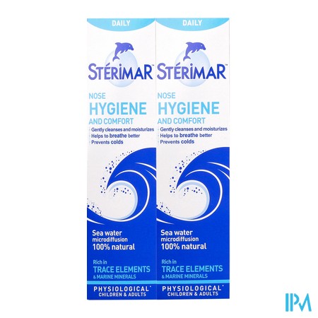 vignette STERIMAR HYGIENE CONFORT 100ML X2