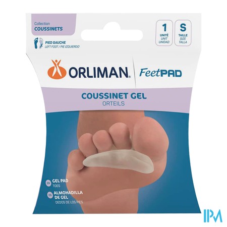vignette COUSS GEL ORT FEETPAD GCHE TS