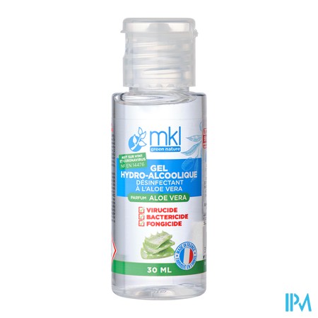 produit MKL GEL HYDROALCOOLIQUE 30ML ALOE VERA