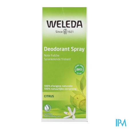 vignette WELEDA DUO DEODORANT CITRUS 2X100ML