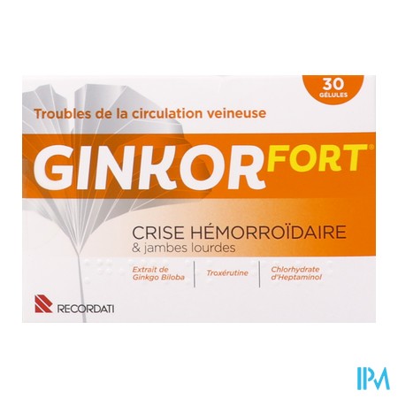 vignette GINKOR FORT GELULE 30