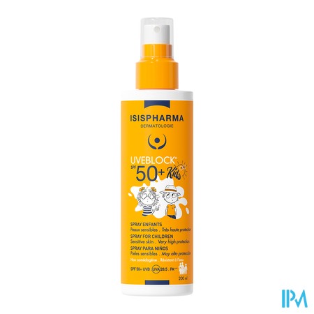 produit UVEBLOCK SPR ENF TRES HAUTE PROTECT 200ML