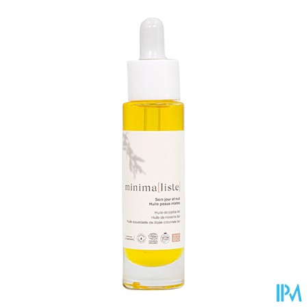 vignette MINIMALISTE HUILE PEAUX MIXTES 30ML