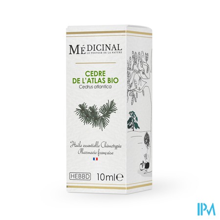 vignette MEDICINAL HE BIO CEDRE DE L ATLAS 10ML