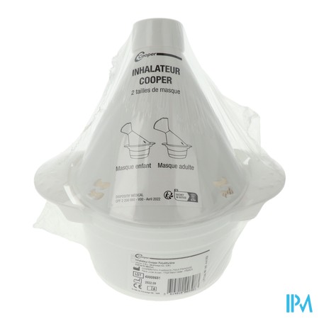 produit COOPER INHALATEUR BLE/BLA S2