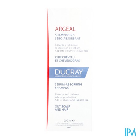 vignette DU ARGEAL SHP SEBO-ABSORB 200ML